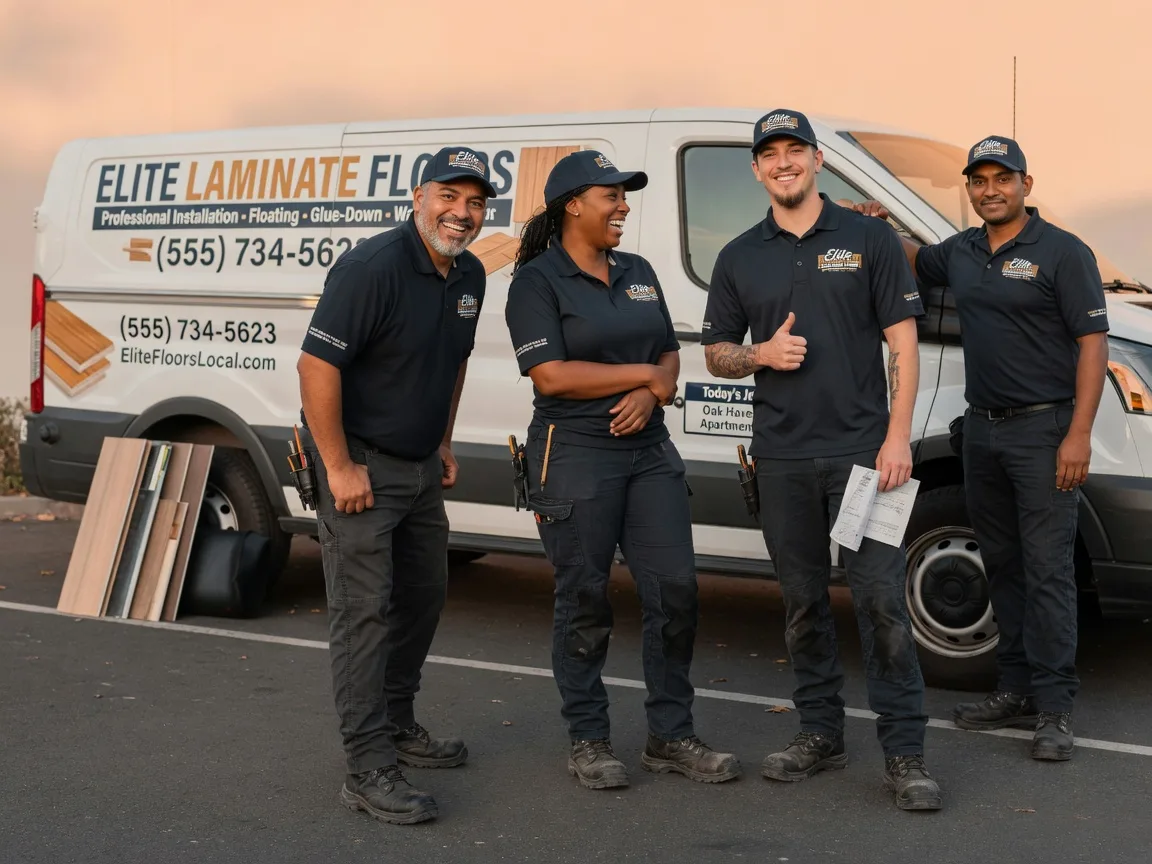 Laminate flooring installation company in Oden, MI